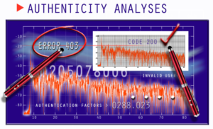 Authentication of the file can be achieved with the tools